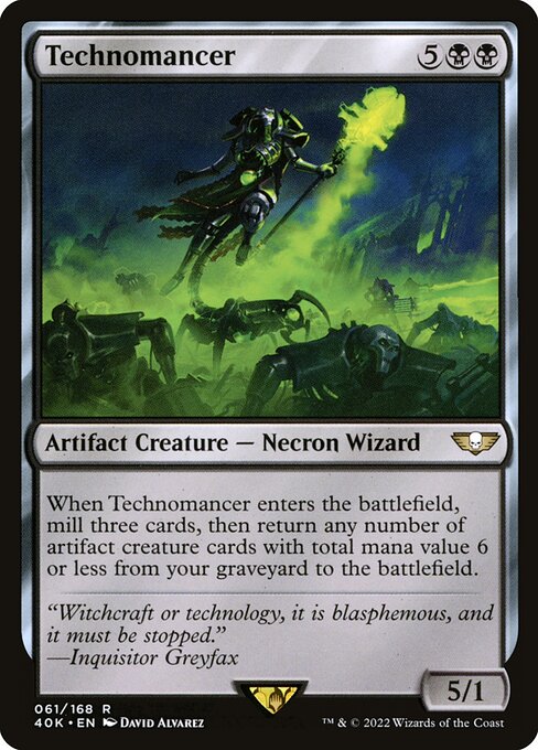 Technomancer — art by David Álvarez