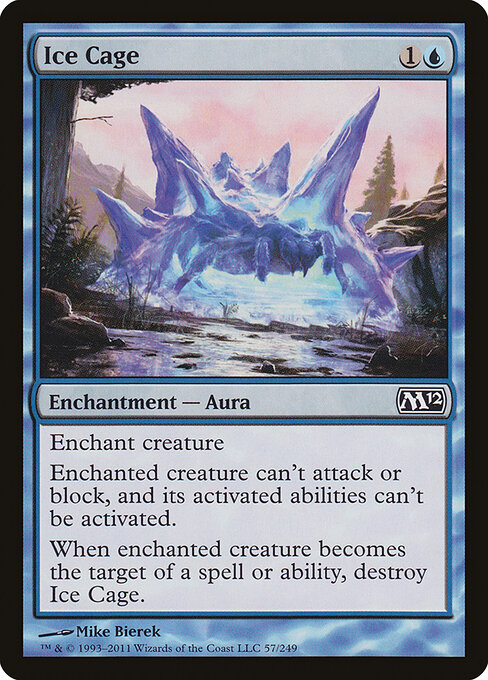 Ice Cage — art by Mike Bierek