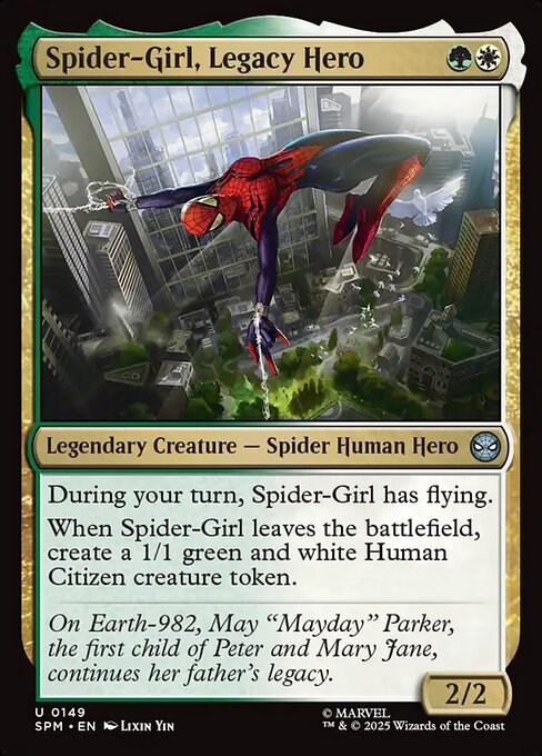 Spider-Girl, Legacy Hero — art by Lixin Yin