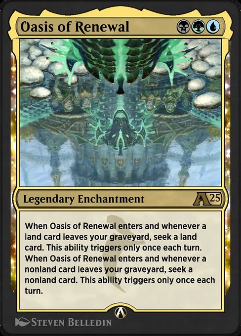 Oasis of Renewal — art by Steven Belledin