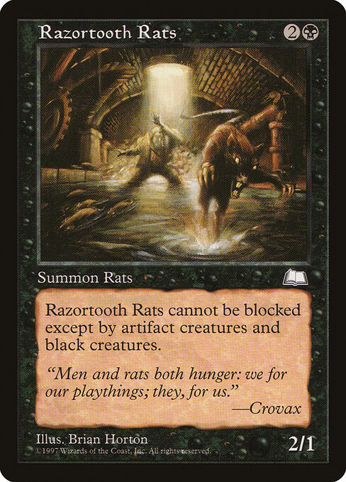 Razortooth Rats — art by Brian Horton