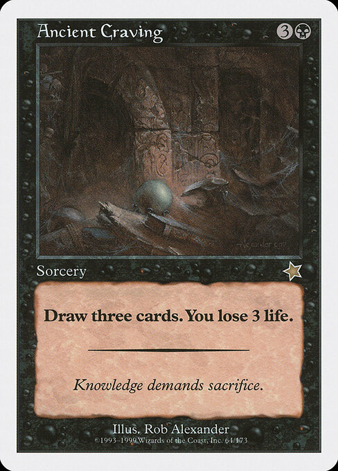 Ancient Craving — art by Rob Alexander