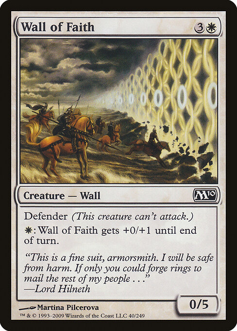 Wall of Faith — art by Martina Pilcerova