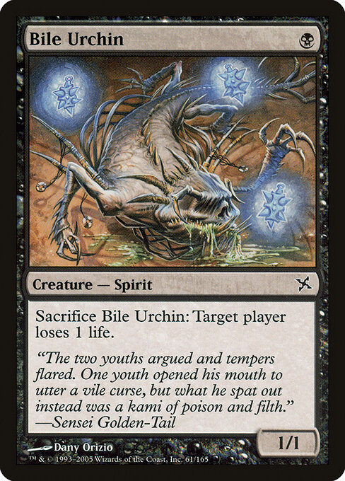 Bile Urchin — art by Dany Orizio