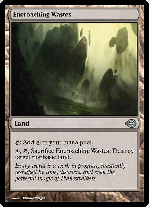 Encroaching Wastes — art by Richard Wright