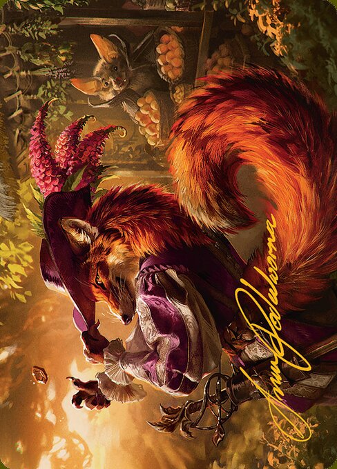 Mr. Foxglove // Mr. Foxglove — art by Anna Podedworna