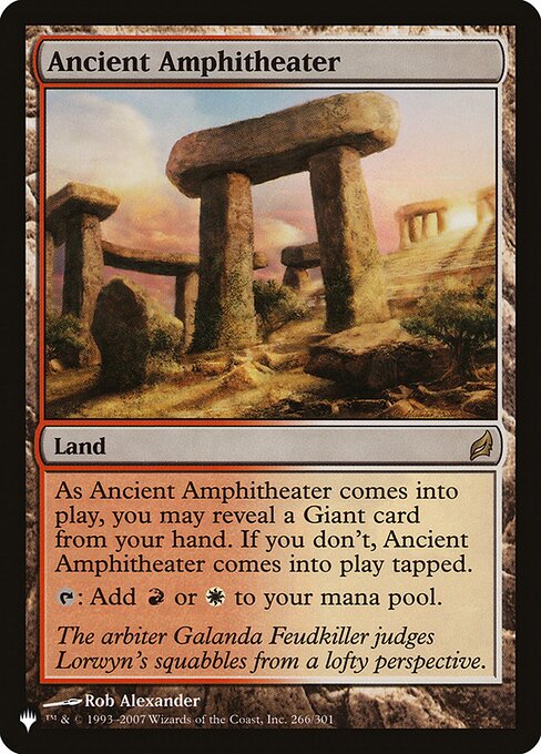 Ancient Amphitheater — art by Rob Alexander