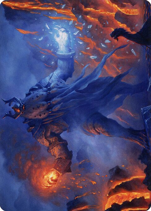 Aegar, the Freezing Flame // Aegar, the Freezing Flame — art by Chris Rahn