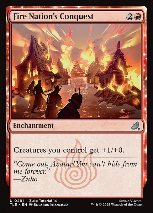 Fire Nation's Conquest — art by Eduardo Francisco