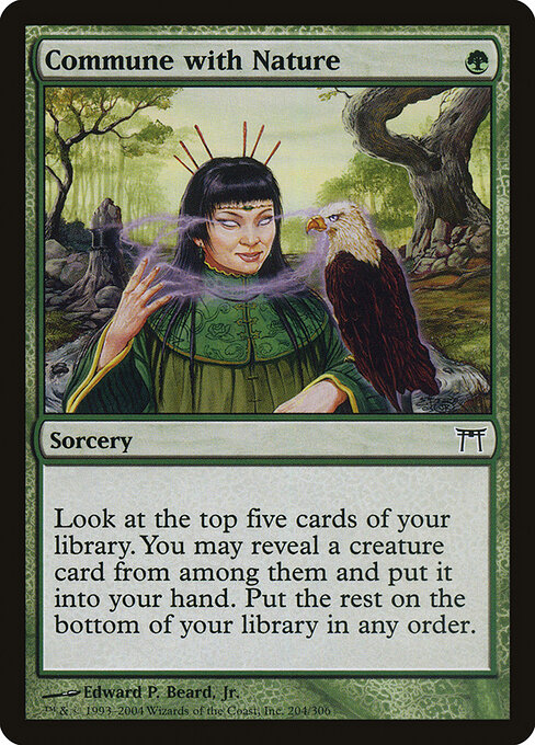 Commune with Nature — art by Edward P. Beard, Jr.