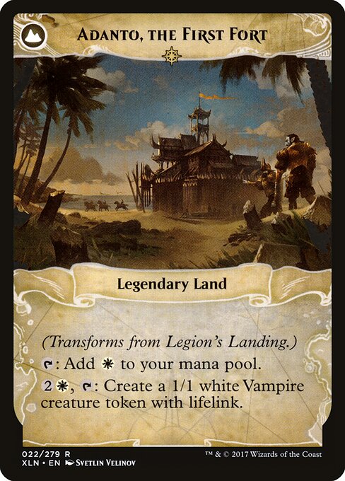 Legion's Landing // Adanto, the First Fort — art by Svetlin Velinov
