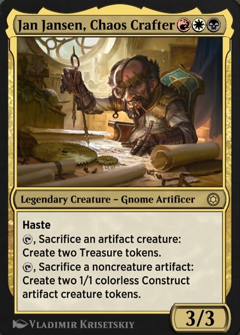 Jan Jansen, Chaos Crafter — art by Vladimir Krisetskiy