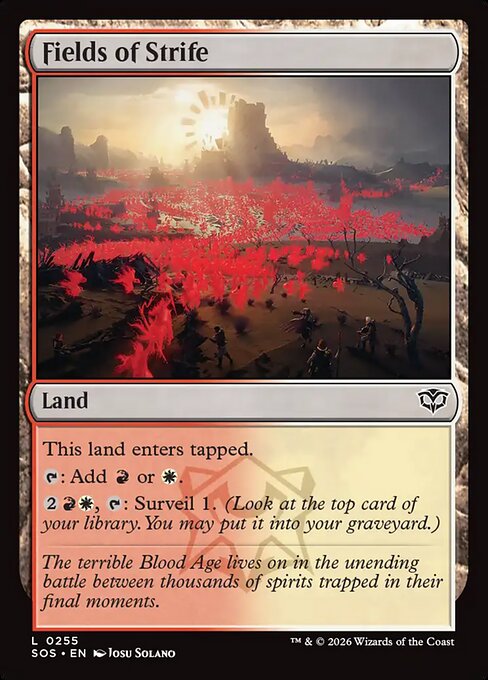 Fields of Strife — art by Josu Solano