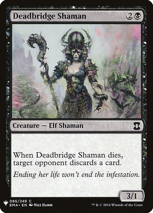 Deadbridge Shaman — art by Nils Hamm