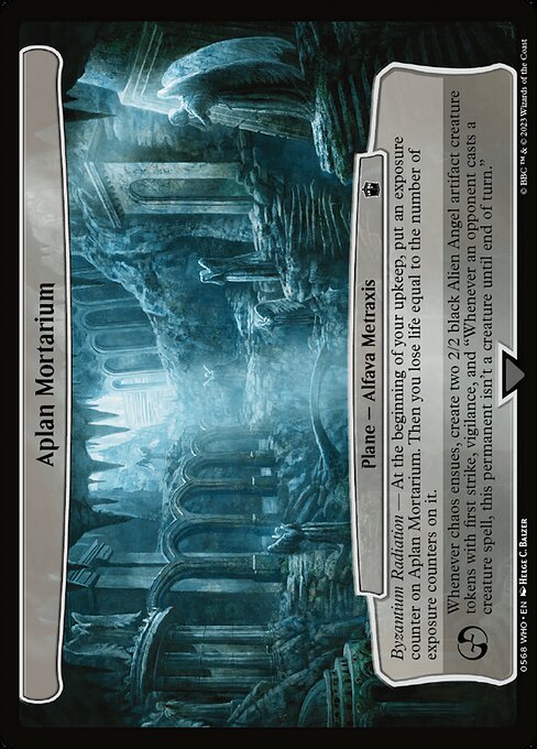 Aplan Mortarium — art by Helge C. Balzer
