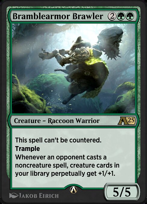 Bramblearmor Brawler — art by Jakob Eirich