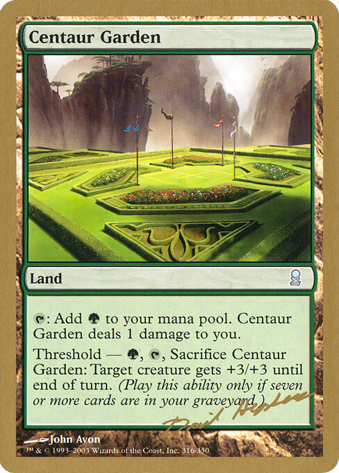 Centaur Garden — art by John Avon