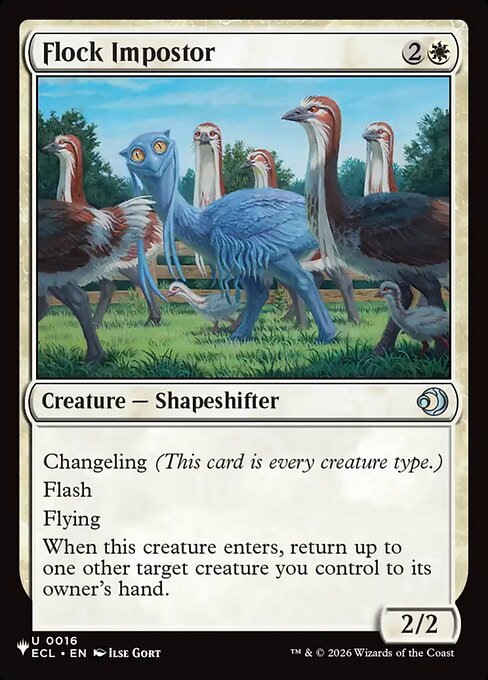 Flock Impostor — art by Ilse Gort
