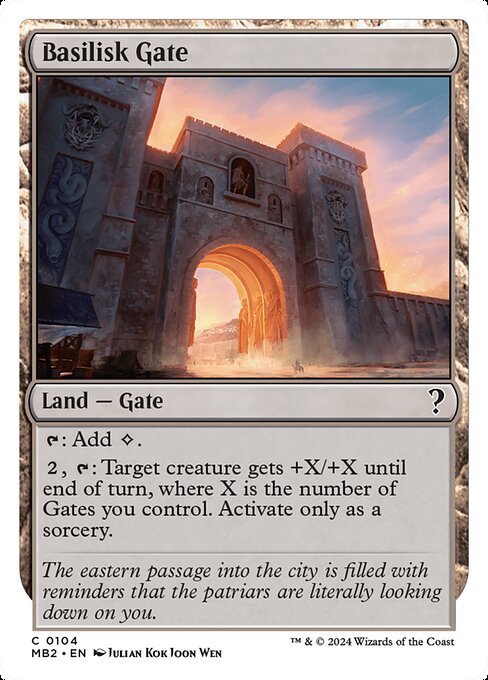 Basilisk Gate — art by Julian Kok Joon Wen