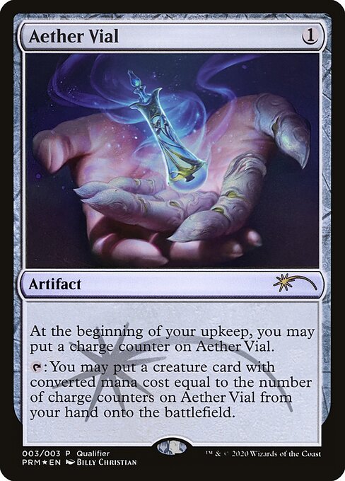 Aether Vial — art by Billy Christian