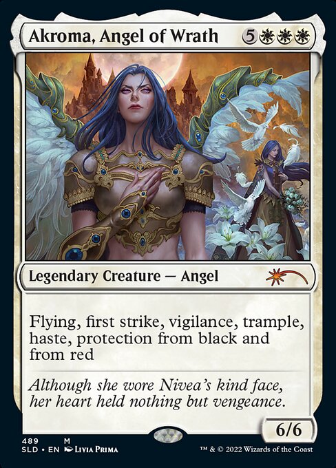 Akroma, Angel of Wrath — art by Livia Prima