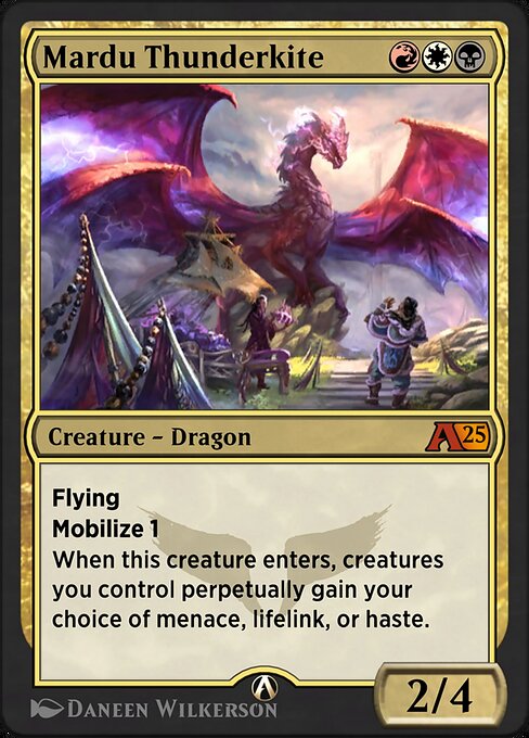 Mardu Thunderkite — art by Daneen Wilkerson