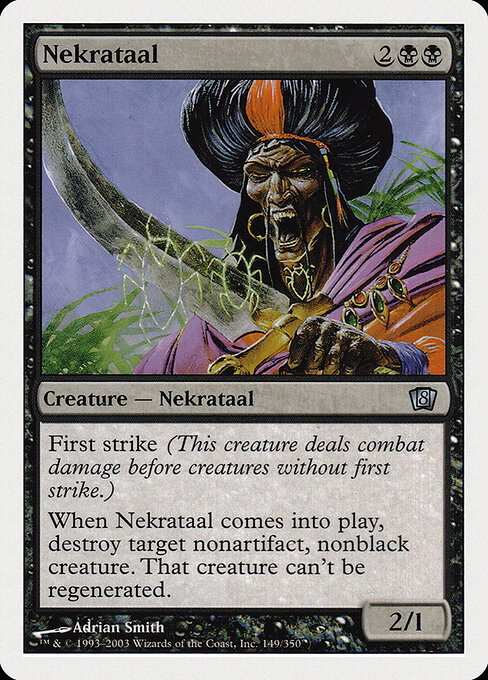 Nekrataal — art by Adrian Smith