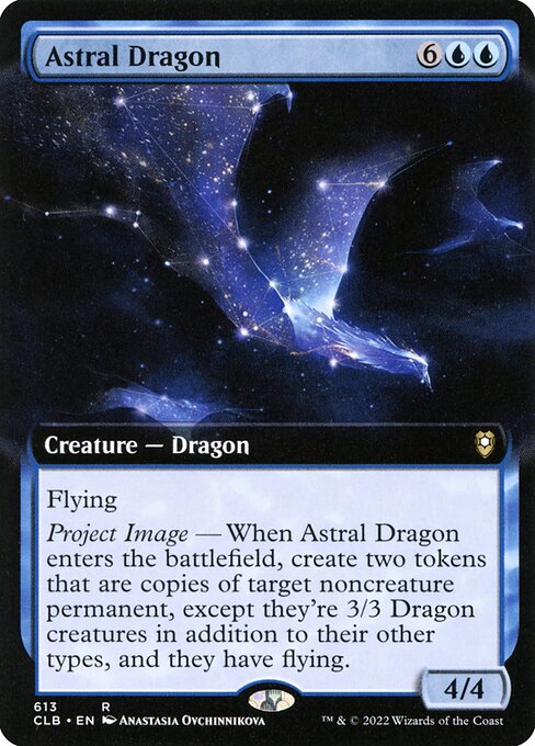 Astral Dragon — art by Anastasia Ovchinnikova