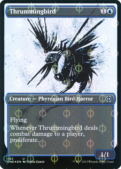 Thrummingbird — art by Flavio Girón