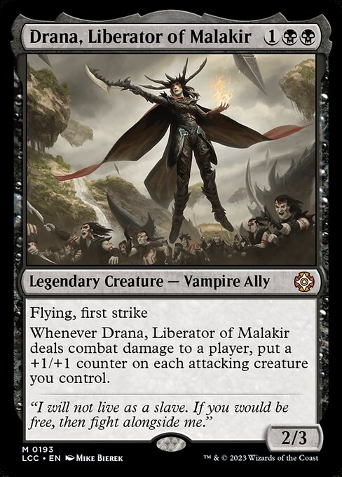 Drana, Liberator of Malakir — art by Mike Bierek