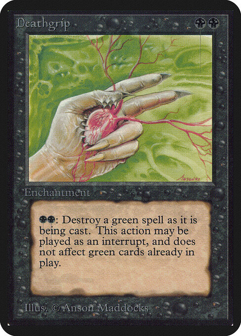 Deathgrip — art by Anson Maddocks