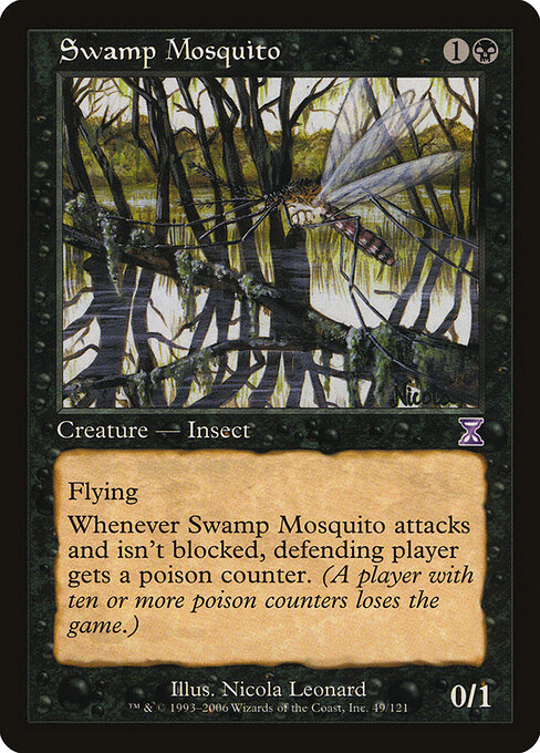 Swamp Mosquito — art by Nicola Leonard