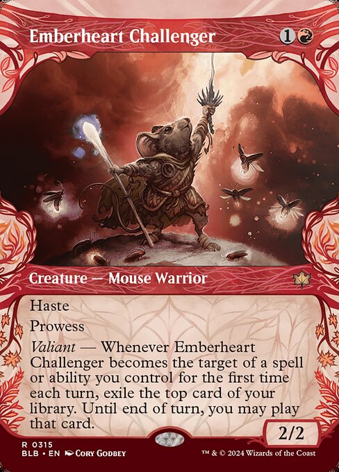 Emberheart Challenger — art by Cory Godbey