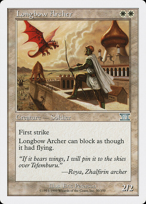 Longbow Archer — art by Eric Peterson