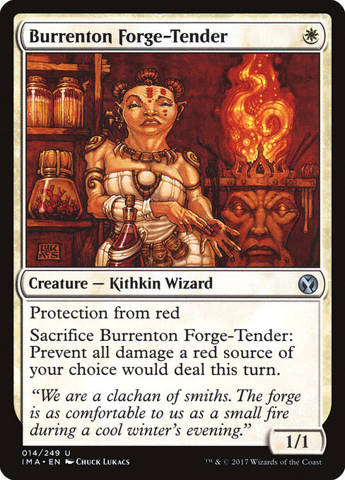 Burrenton Forge-Tender — art by Chuck Lukacs