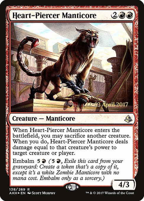 Heart-Piercer Manticore — art by Scott Murphy