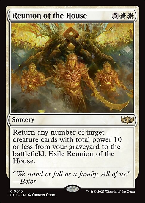 Reunion of the House — art by Quintin Gleim