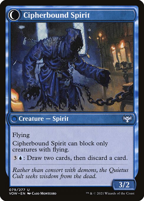 Soulcipher Board // Cipherbound Spirit — art by Caio Monteiro