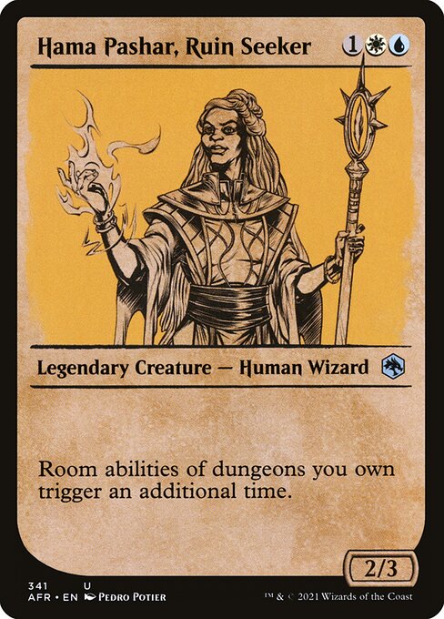 Hama Pashar, Ruin Seeker — art by Pedro Potier