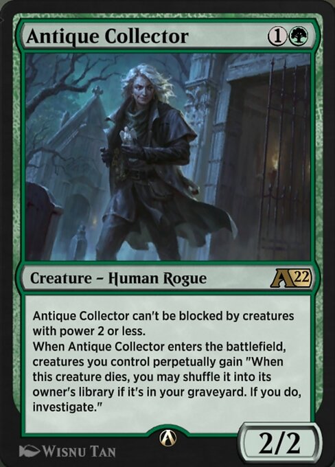 Antique Collector — art by Wisnu Tan