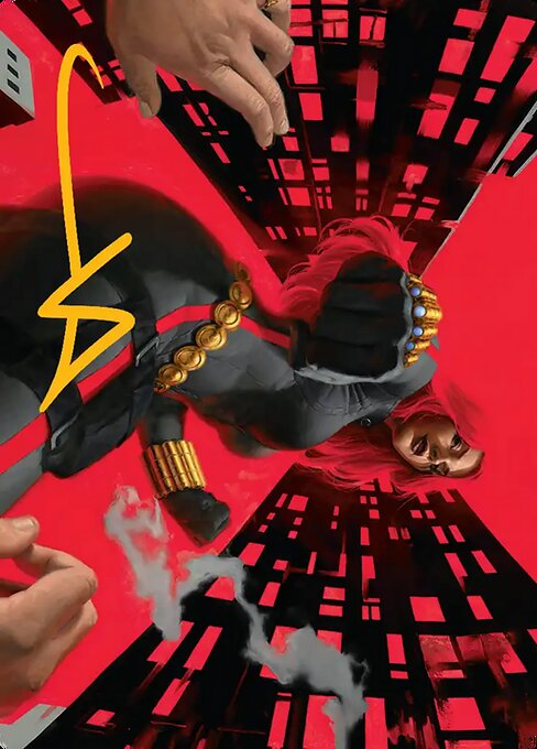 Black Widow, Deadly Hunter // Black Widow, Deadly Hunter — art by Victor Adame Minguez