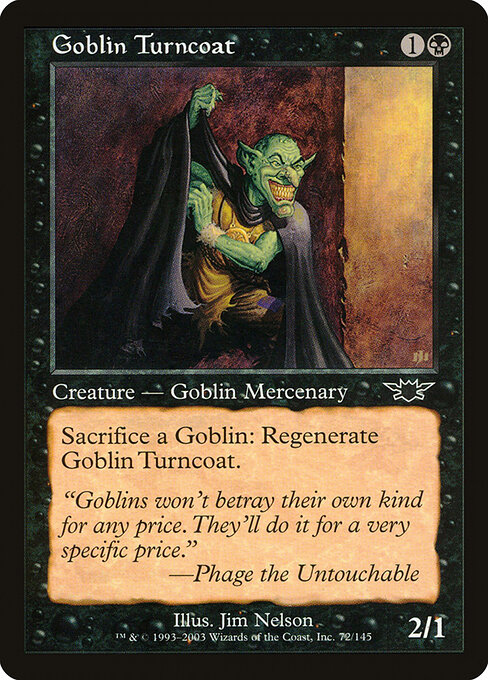Goblin Turncoat — art by Jim Nelson