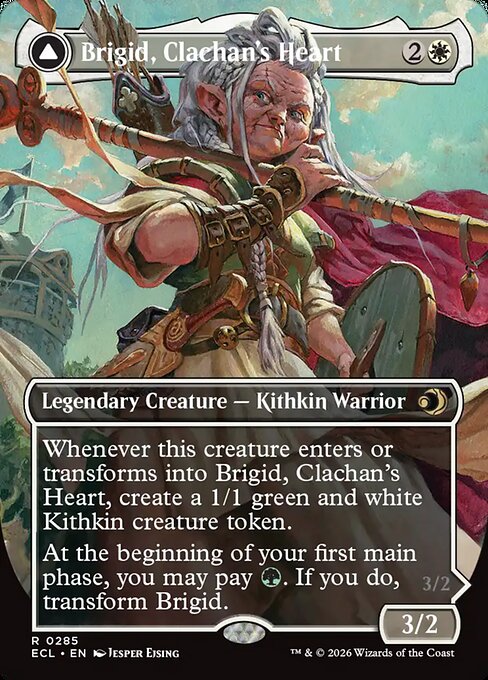Brigid, Clachan's Heart // Brigid, Doun's Mind — art by Jesper Ejsing