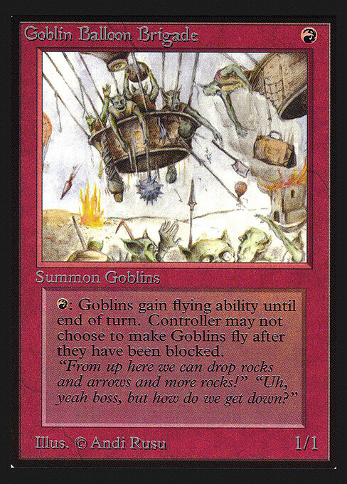 Goblin Balloon Brigade — art by Andi Rusu