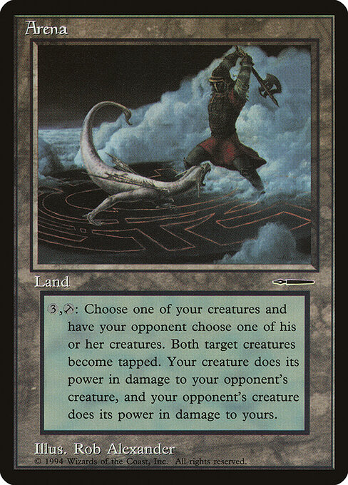 Arena — art by Rob Alexander