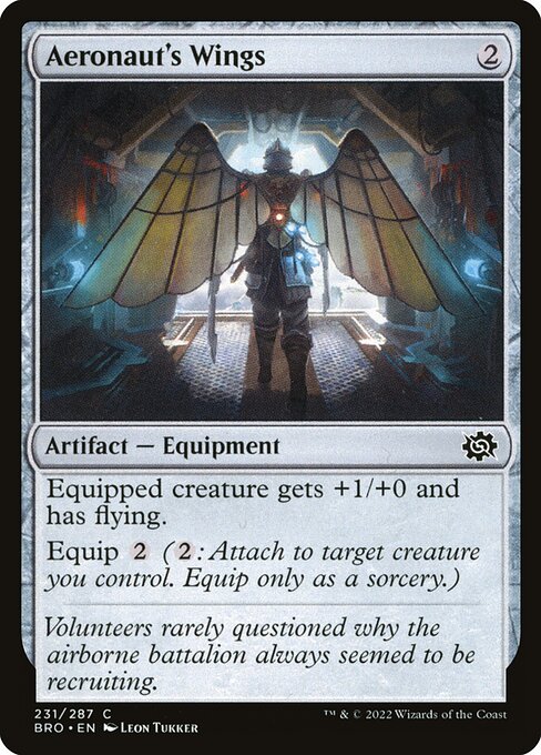 Aeronaut's Wings — art by Leon Tukker