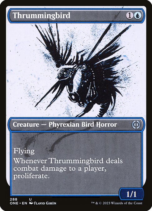 Thrummingbird — art by Flavio Girón