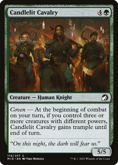 Candlelit Cavalry — art by Viko Menezes