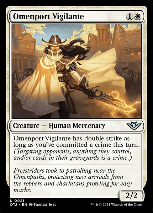 Omenport Vigilante — art by Forrest Imel