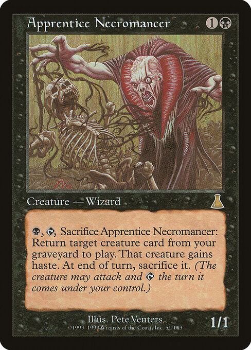 Apprentice Necromancer — art by Pete Venters